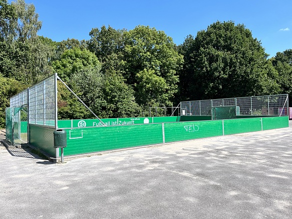 Einblicke auf den Schulhof