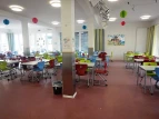 Einblick in die Schulmensa