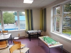Einblick in das Spielezimmer